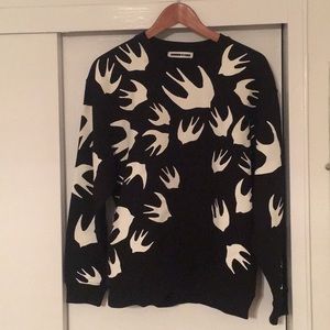 Alexander McQueen Swallow Sweatshirt *NWT